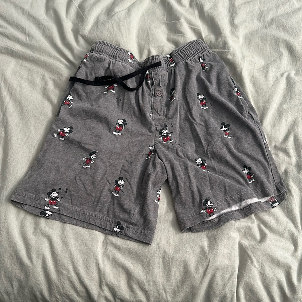 Mickey Mouse pajama shorts